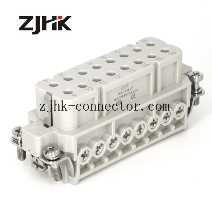 16 PIN PIN Chèn Đầu nối dây nặng